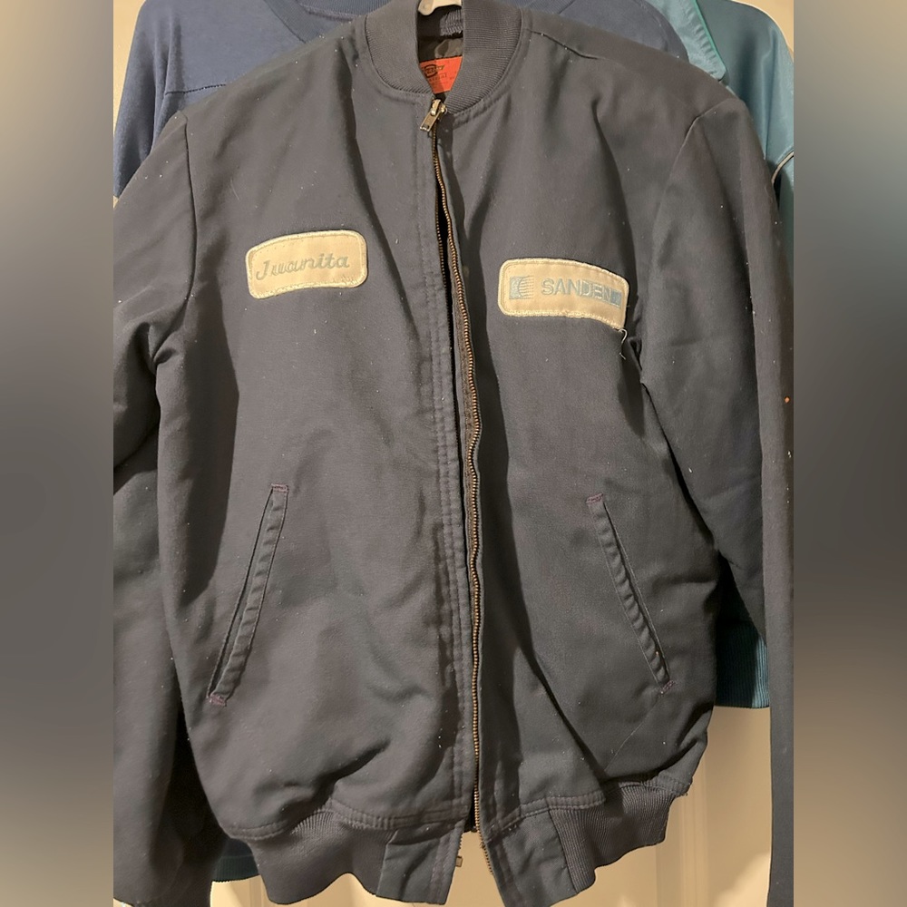 Vintage “mechanics” bomber jacket ladies Small
